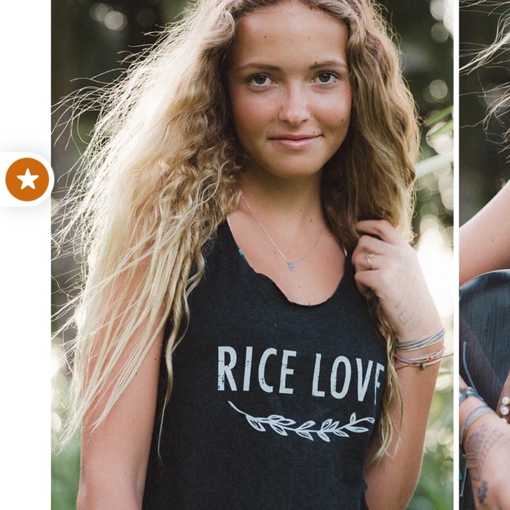 5 for $20 MIX N MATCH Rice Love Tank